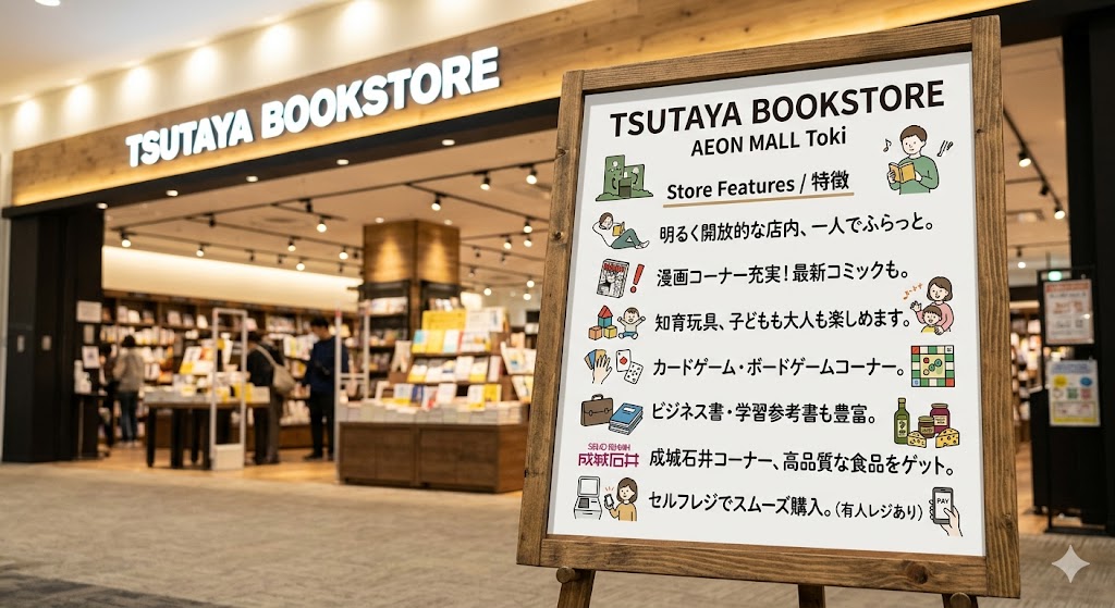 TSUTAYABOOKSTORE　イオンモール土岐店　蔦屋書店　イオンモール　土岐店　岐阜県土岐市