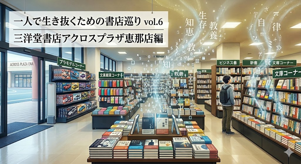 三洋堂書店　アクロスプラザ恵那店　岐阜県　恵那市　書店　本屋さん　プラモデル　文具　雑貨