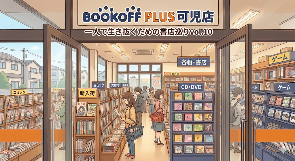 BOOKOFFPLUS可児店　BOOKOFF　岐阜県可児市　岐阜県　可児市　一人で生き抜く　書評ブログ　書評記事　書籍　CD　DVD　ゲーム