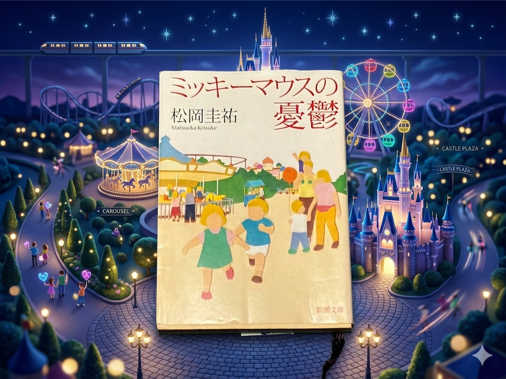 松岡圭祐　ミッキーマウスの憂鬱　文庫版　Gemini　文学　小説　一人で生き抜く