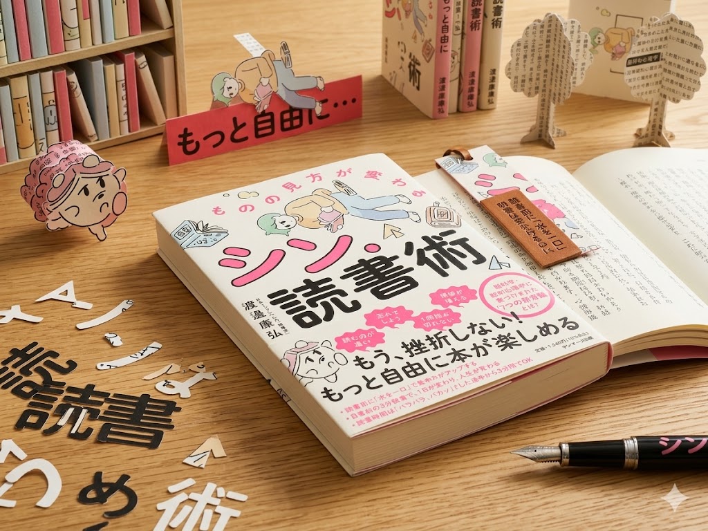 渡邊康弘 シン・読書術 読書術 取材 読書 書店 5分 本屋さん