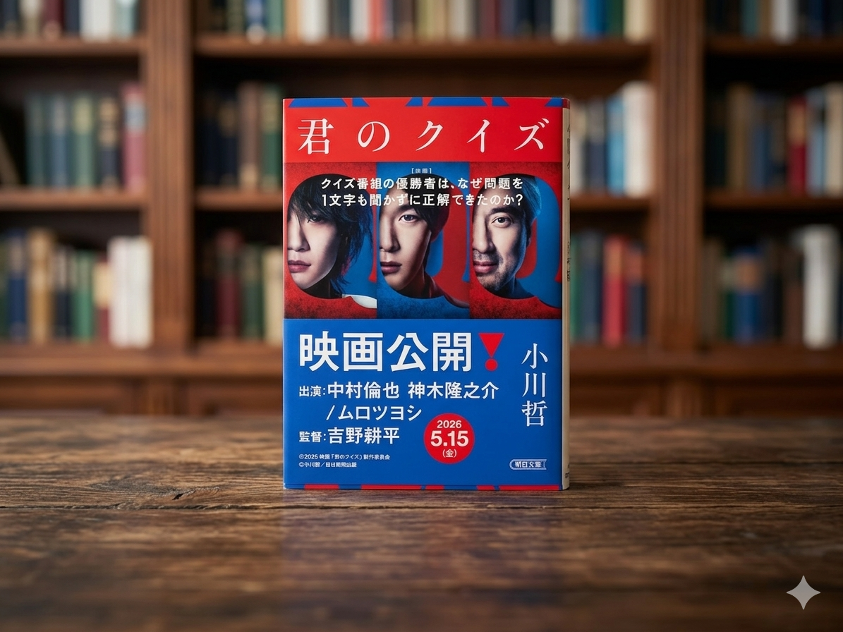 小川哲 君のクイズ 文学 小説 一人で生き抜く 0文字回答 Gemini AI 映画化