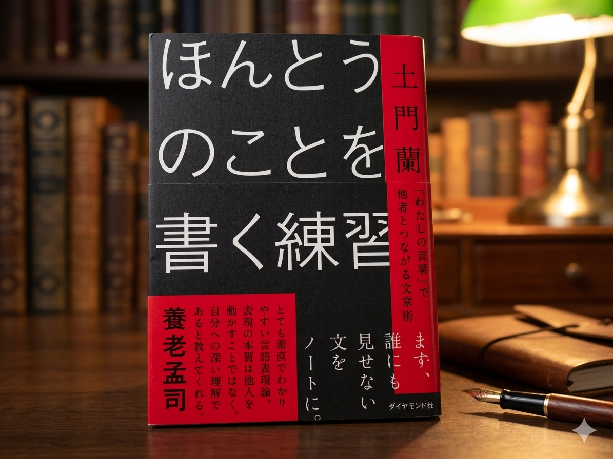ほんとうのことを書く練習 土門蘭 文章術 自分 対話 Gemini AI
