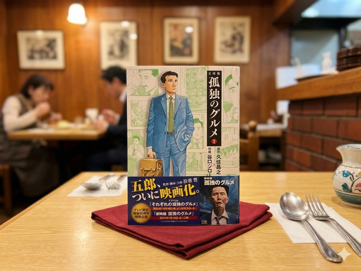 文庫版孤独のグルメ　文庫版　孤独のグルメ　井之頭五郎　漫画　松重豊　谷口ジロー　久住昌之　AI　Gemini