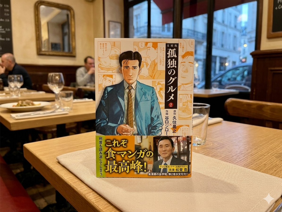 文庫版孤独のグルメ　文庫版　孤独のグルメ　経営視点　ラーメン　井之頭五郎　松重豊　谷口ジロー　久住昌之　漫画　マスメディア　AI　Gemini