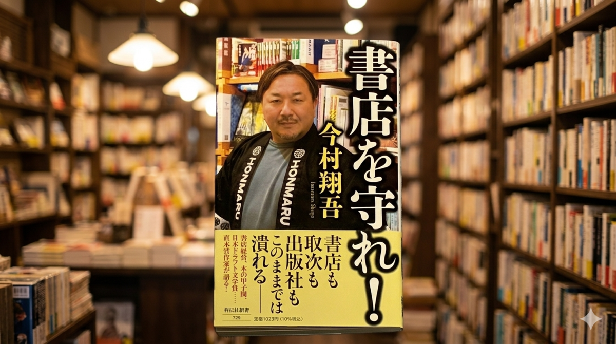 今村翔吾　書店を守れ！　社会　新書　Gemini　AI　書店　生存戦略　読書記録
