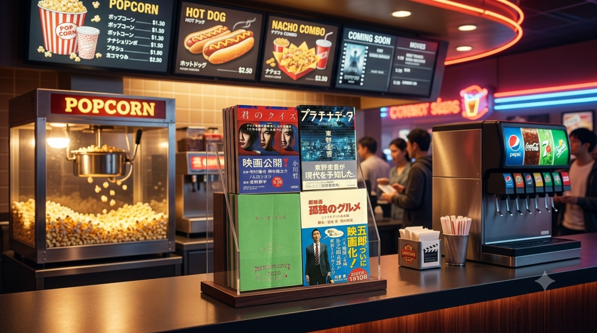 一人で生き抜く 書評ブログ まとめ記事 Gemini AI 映画化 劇映画孤独のグルメ 松重豊 君のクイズ 小川哲 プラチナデータ 東野圭吾 博士の愛した数式 小川洋子 数学 ミステリー小説 文学 表紙 マスメディア