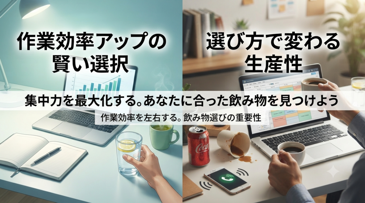 一人で生き抜く　書評記事　書評ブログ　飲み物　コーヒー　紅茶　アイスティー　水　アルコール　炭酸飲料