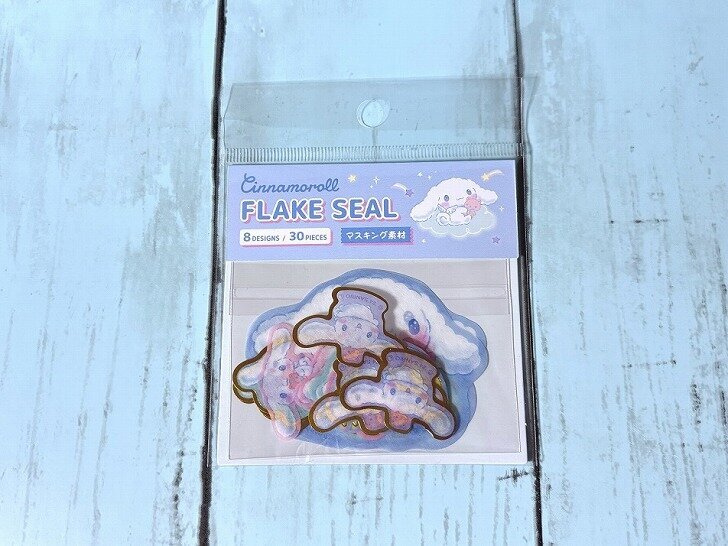 ワッツ サンリオのフレークシール シナモロール&times;1