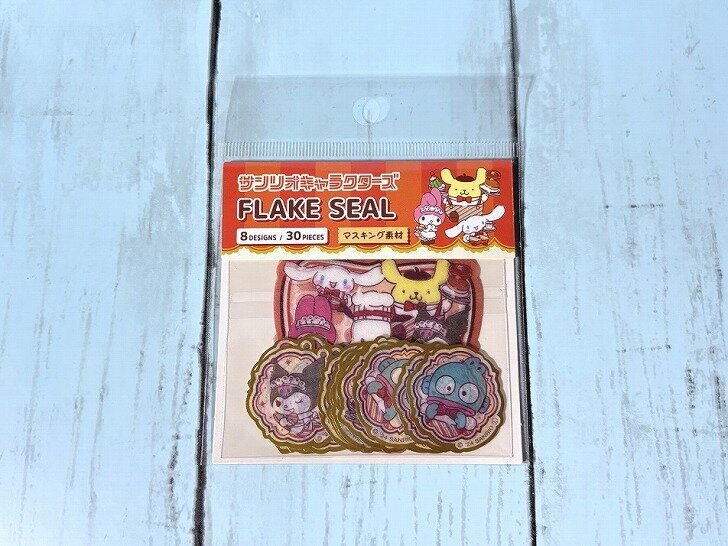 ワッツ サンリオのフレークシール サンリオキャラクターズ&times;1