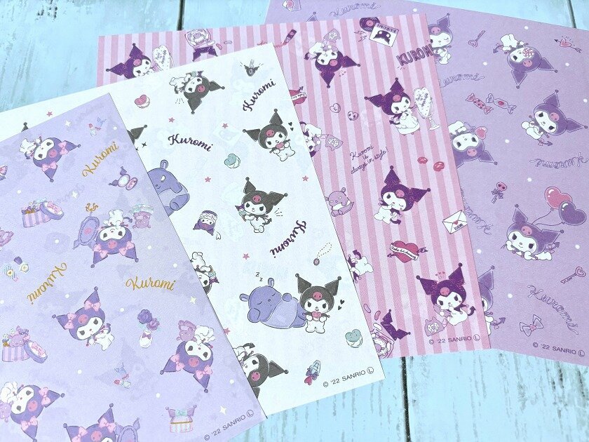 クロミ デザインペーパー4枚(4柄)