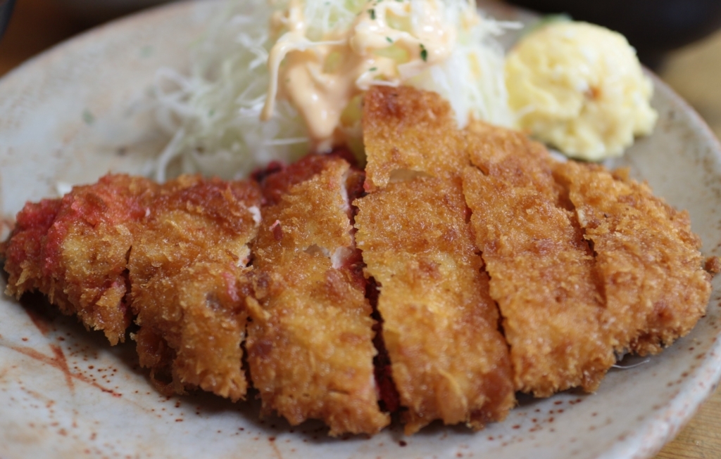 とんかつ屋さんに行く おくだ さっぱりとした夏バテ防止のとんかつでした らくたろうがいく グルメ 週末放浪記