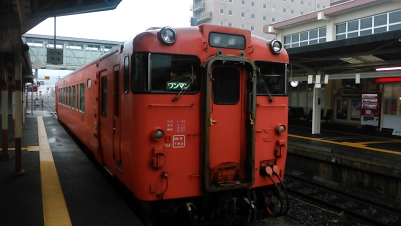 2018年 3月 5日・山口線益田駅