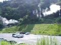 [温泉][2005年7月2日]鳴子温泉・湯めぐり臨時駐車場