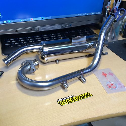 モンキー 誘惑に負けてマフラーを変えてみた 追記あり Risingforce Zwei