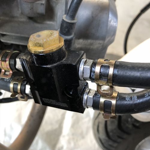 モンキー オイル漏れに対処 Risingforce Zwei