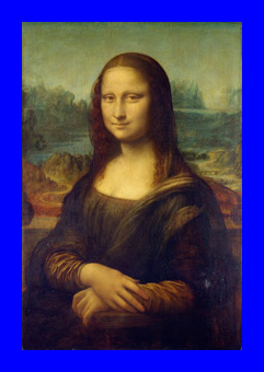 青い枠線の画像