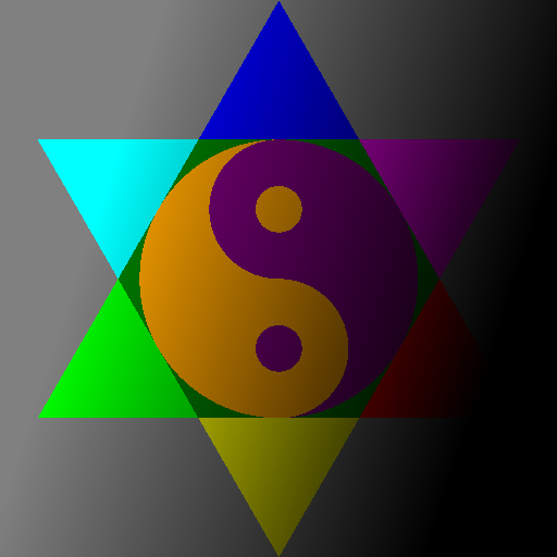 掛け算した画像