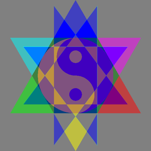 ピクセルを混ぜた画像