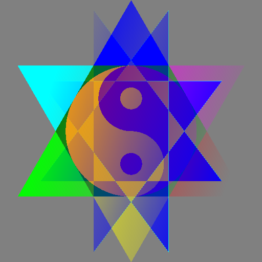 マスク画像で合成した画像