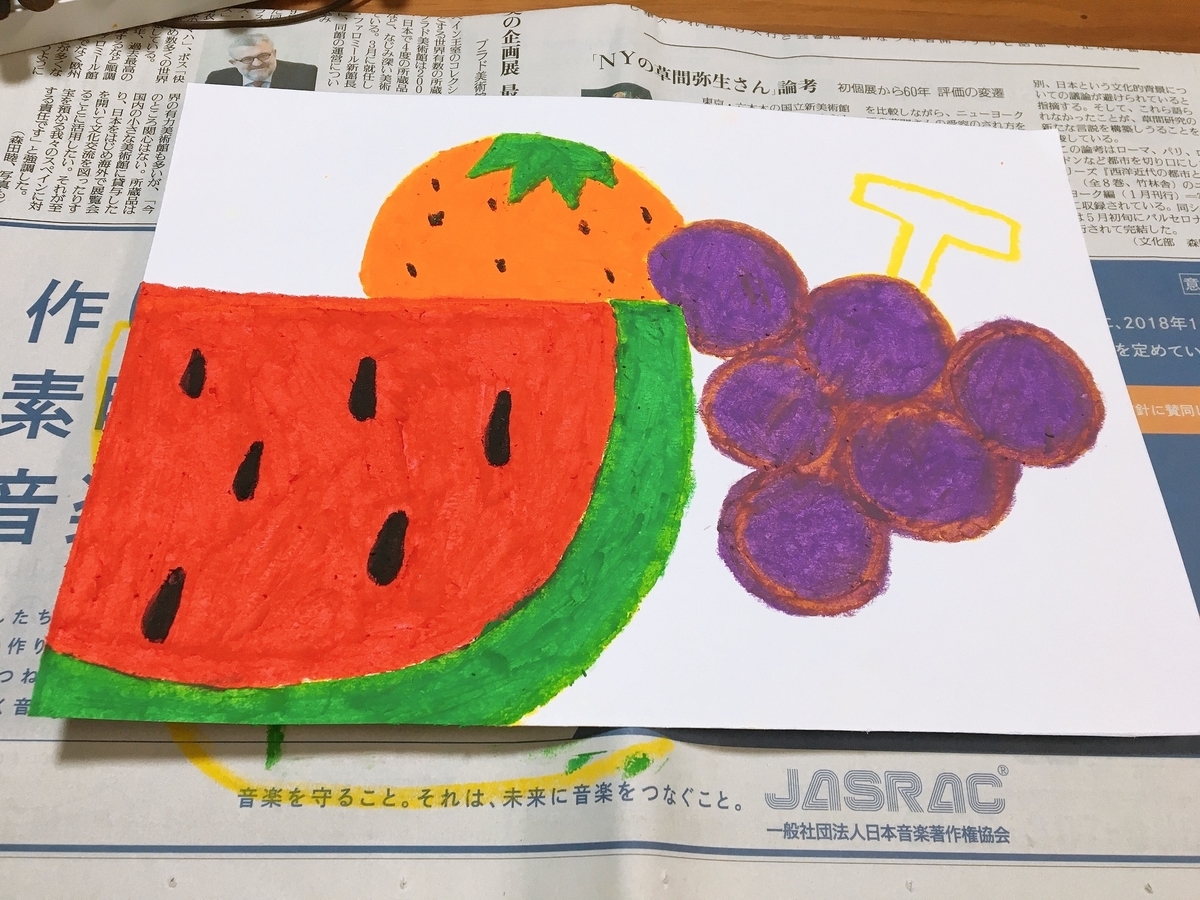 絵画 低学年 クレパスのおすすめ技 後編 重ね描きの術 独断と偏見で楽しく教育を語る