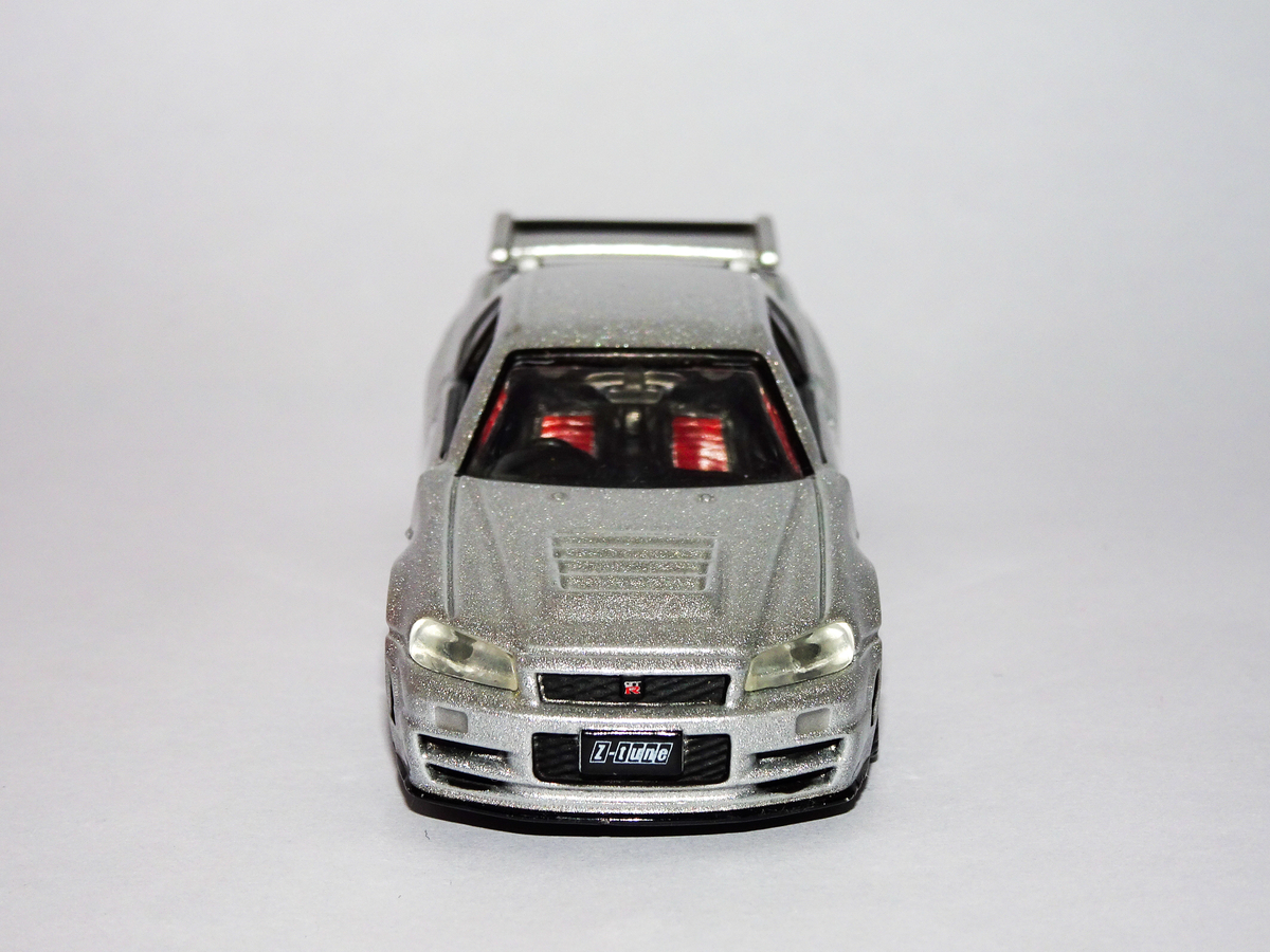 ニッサン GT-R R34 Z-tune・トミカプレミアム】気まぐれミニカー