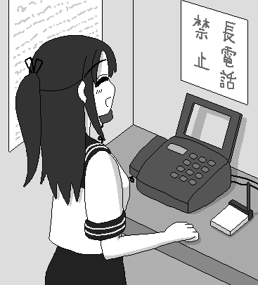 f:id:RM307:20180303234645p:plain 「百合少女交響曲♪」2話の一コマ