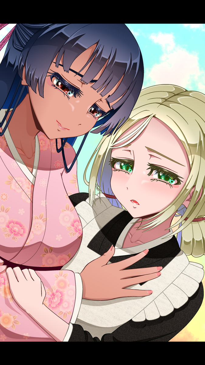 2023年11月に投稿した「戯れと云ふ名の傷の痛みは」のリメイクFA（修正版）