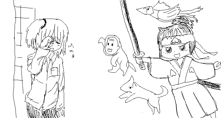2011年11月に絵チャで描いたらくがき2