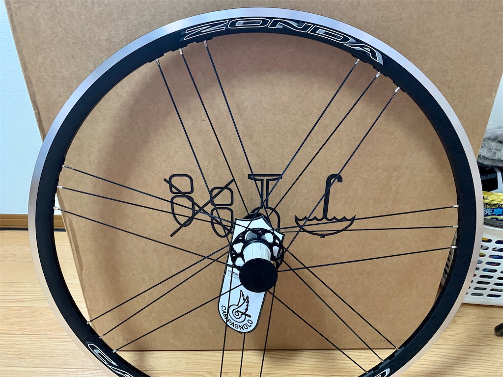 初めてのホイール交換はCampagnolo ZONDA - MAS Blog