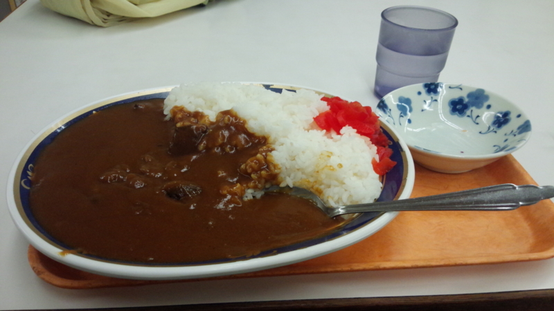 カレーライス　-たいこ弁当生野店