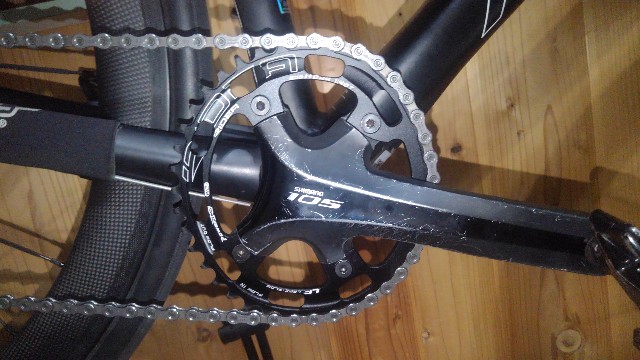 SHIMANO - 楕円チェーンリング　クランクセット ローター 楕円チェーンリングQ-RINGSにシマノ新型クランク対応の