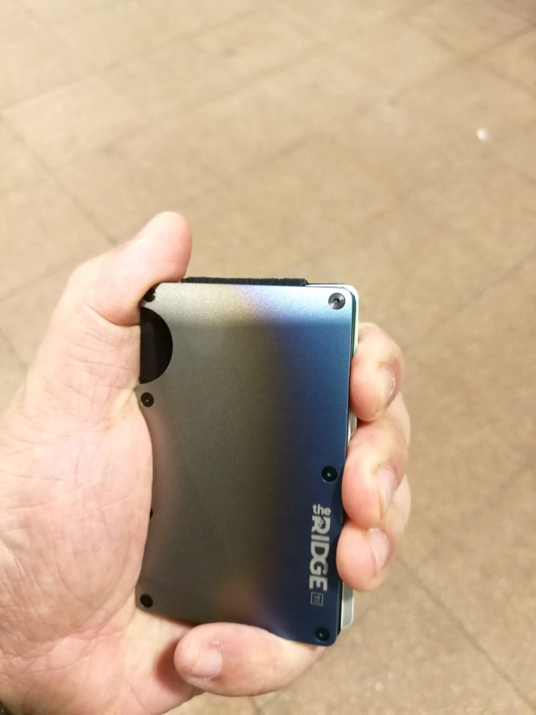 the RIDGE ザ・リッジ マネークリップ チタニウム Burnt the RIDGE｜ザ