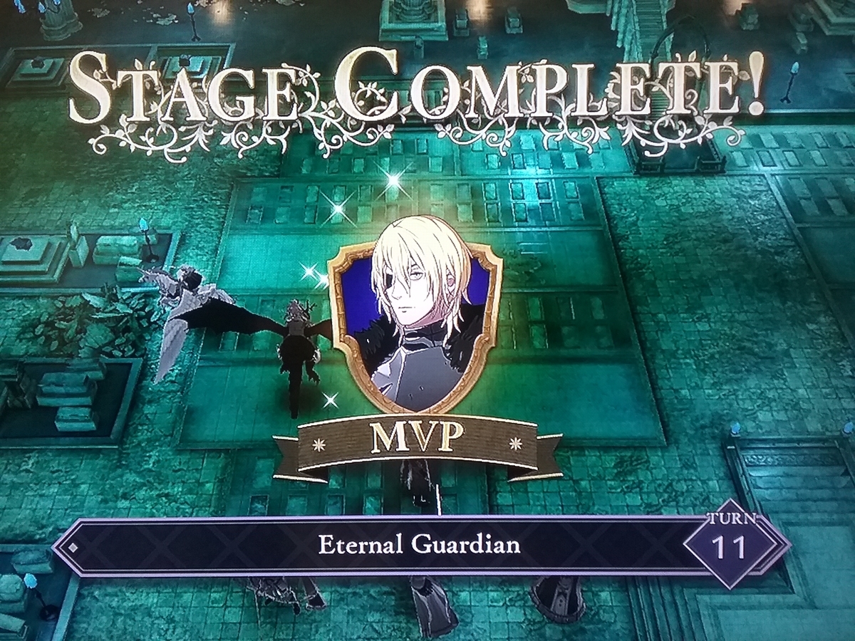 FE3H Maddening Blue Lions Rhea's Paralogue Maddening Sign VGC