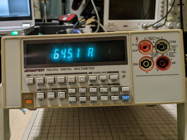 R6451A Advantest デジタルマルチメータ - Rainbow_Goblins's archives
