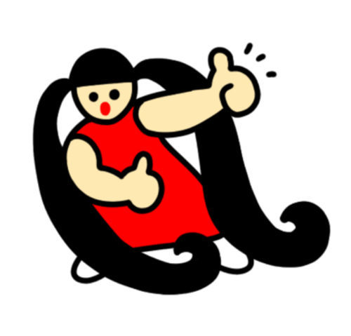 ツインテールがかわいい黒髪ロングの女の子のLINEクリエイターズスタンプ