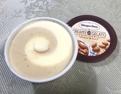 ハーゲンダッツ新作のアーモンドミルクジェラート