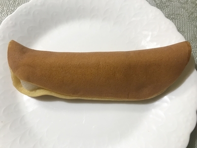 夏の和菓子の若鮎の裏側