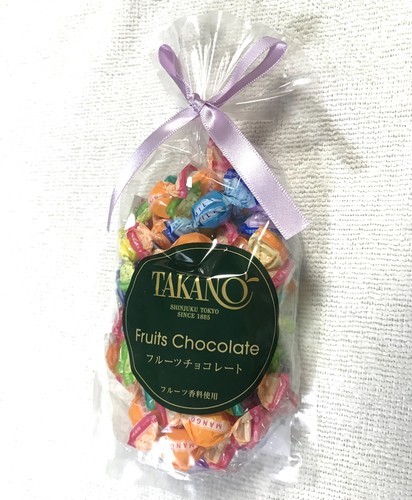 新宿高野】7種類の味「フルーツチョコレート」は500円お返しプレゼント