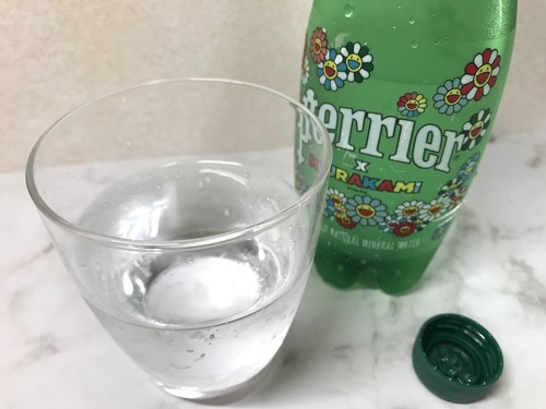 村上隆×炭酸水ペリエをセブンイレブンで購入！（ペットボトル） - My Spoon