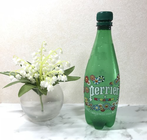 村上隆×炭酸水ペリエをセブンイレブンで購入！（ペットボトル