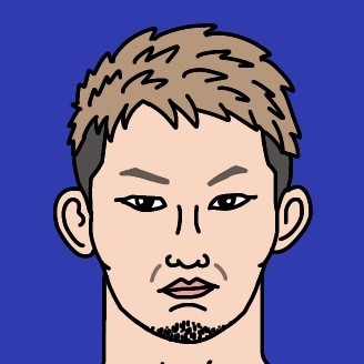 RIZIN伊藤空也選手の似顔絵