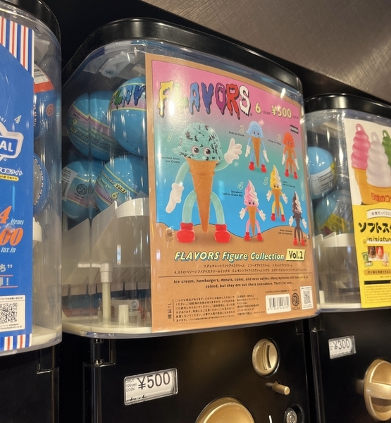 FLAVORS フレーバーズ フィギュアコレクション 全6種 ガチャ