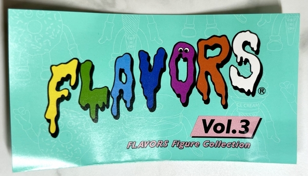 ケンエレファントのフレーバーズガチャ第三弾 パンフレット