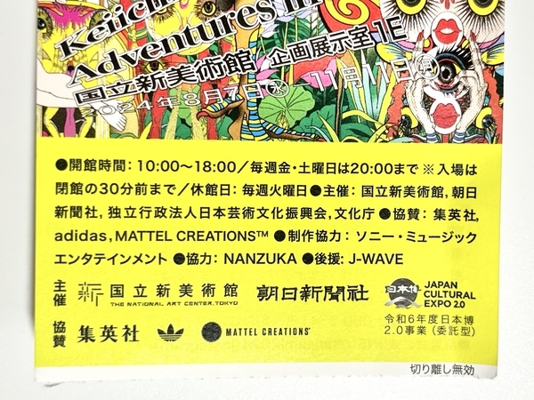 田名網敬一 記憶の冒険 展』感想／グッズ／所要時間／写真撮影OK（2024