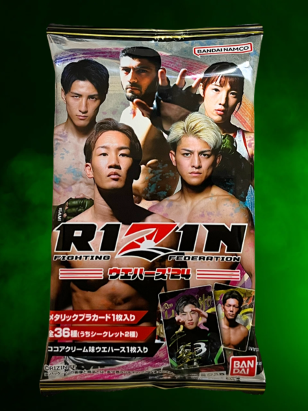 RIZINウエハース'24(第2弾)コンビニで購入!当たった選手は RIZINウエハース'24(第2弾)コンビニで購入!当たった選手は