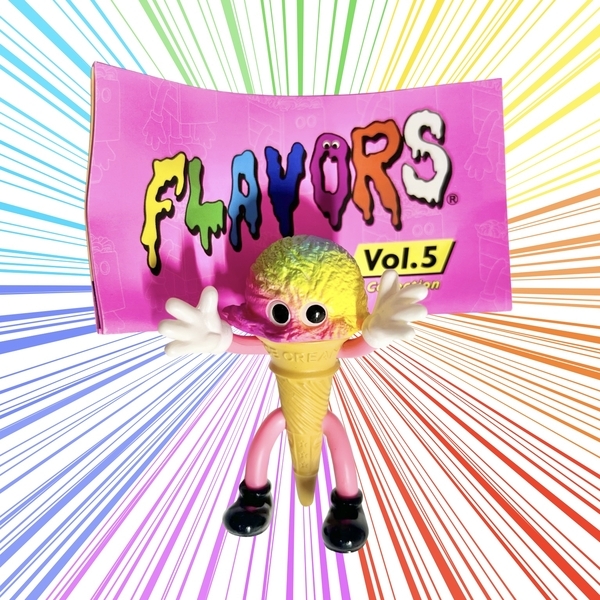 フレーバーズ ガチャ vol.5「マジカルレインボーアイスクリーム