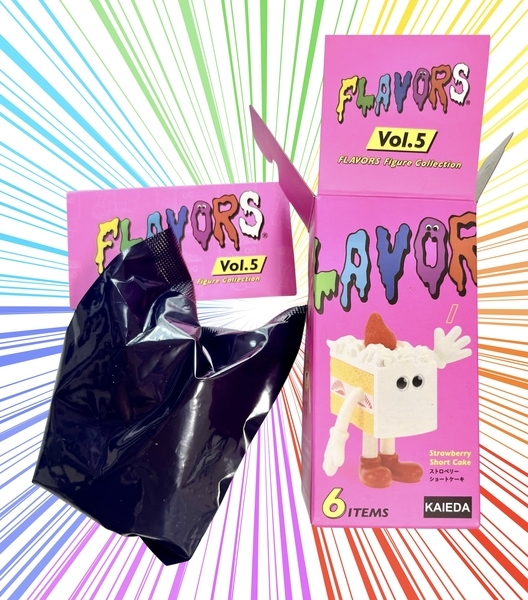 フレーバーズ ガチャ vol.5 箱入りレビュー！ケーキ狙い！ - ラクスキー