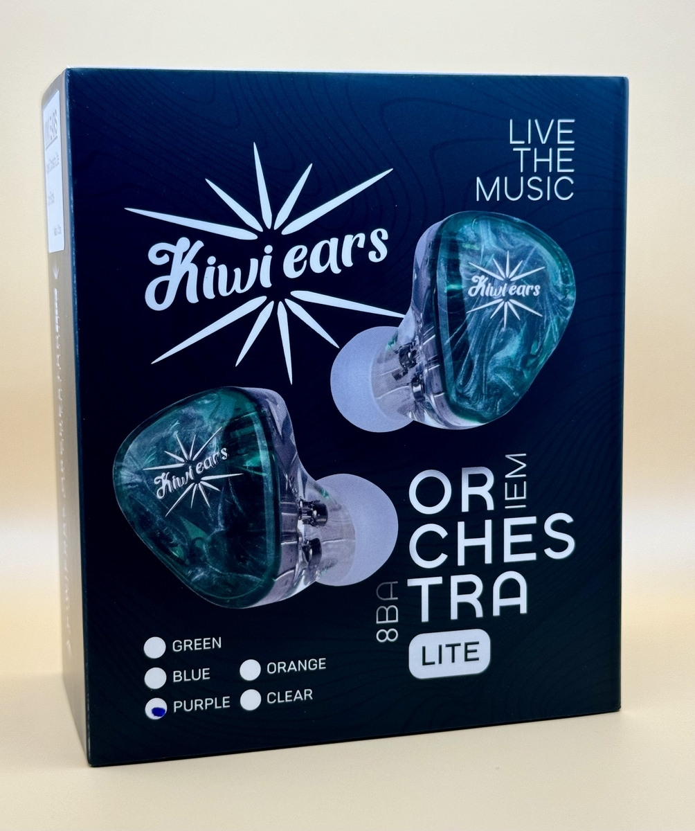 kiwi ears orchestra lite(blue)+4.4mmケーブル Kiwi Ears Orchestra Lite Blue ブルー 有線イヤホン リケーブル