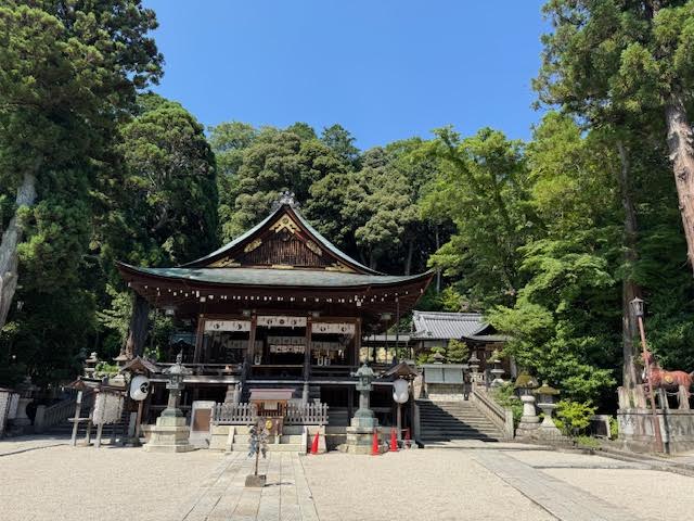 滋賀県の近江八幡 日牟禮八幡宮 （ひむれはちまんぐう）【暑い